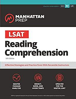 (PDF)LSAT Reading Comprehension (Manhattan Prep LSAT Strategy Guides)