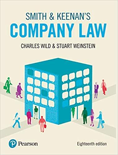 Smith and Keenan’s COMPANY LAW 18th Edition [Charles Wild]