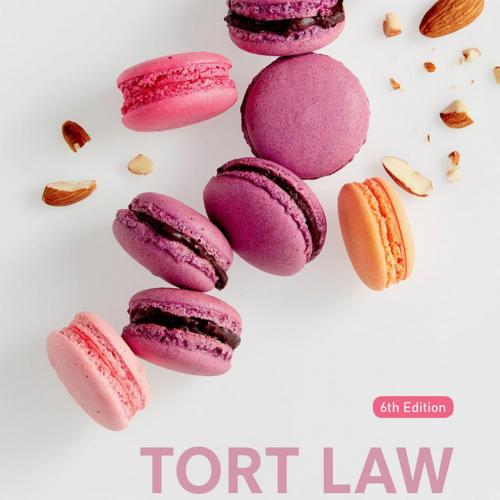 Tort Law 6th Edition By Kirsty Horse 120Yuan
