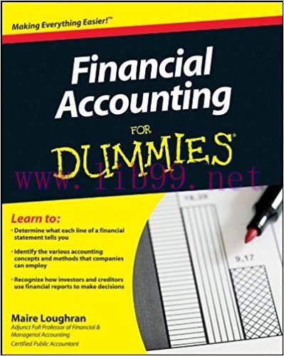 Financial Accounting For Dummies 1st Edition
