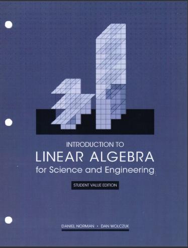 (Solution Manual)Introduction to Linear Algebra for Science and Engineering 2nd Edition by Norm...