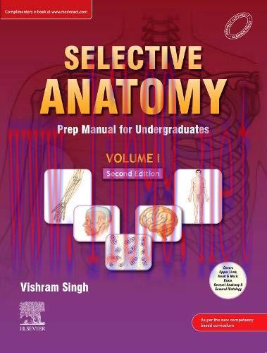 [AME]Selective Anatomy: Prep Manual for Undergraduates, 2nd Edition, Vol 1 (Original PDF)
