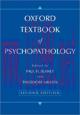 [AME]Oxford Textbook of Psychopathology, 2nd Edition (EPUB)