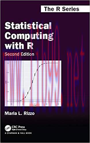 Statistical Computing with R, Second Edition (Chapman & Hall/CRC The R Series) 2nd Edition,