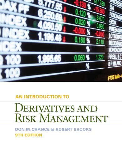 (Test Bank)Introduction to Derivatives and Risk Management 9th Edition by Chance.rar