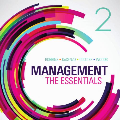 Management the Essentials,2nd Edition by Stephen Robbins