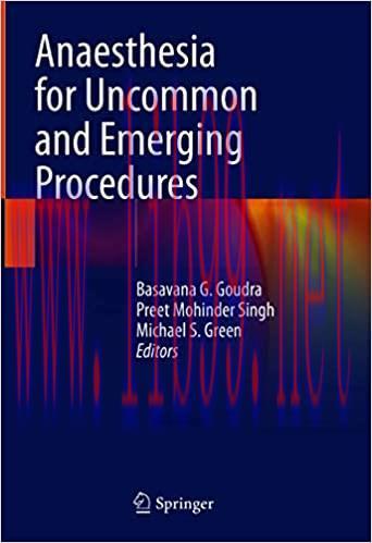 [AME]Anaesthesia for Uncommon and Emerging Procedures (Original PDF)