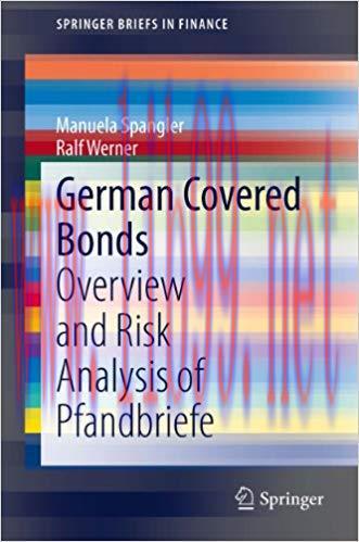 (PDF)German Covered Bonds: Overview and Risk Analysis of Pfandbriefe (SpringerBriefs in Finance...
