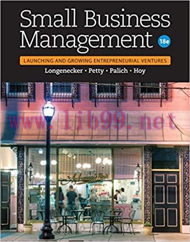 [PDF]Small Business Management, 18e [Justin G. Longenecker]