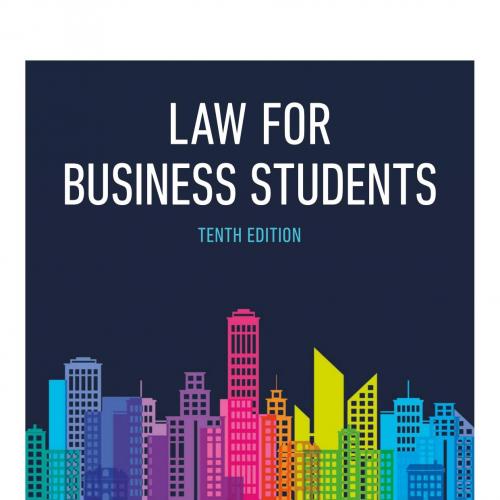 Adams Law for Business Students 10th Edition by Alix Adams - Administrator