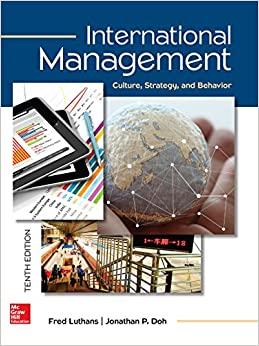 (PDF)International Management Culture, Strategy, and Behavior