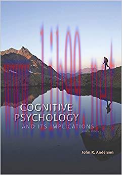 (PDF)Cognitive Psychology and Its Implications 8th Edition