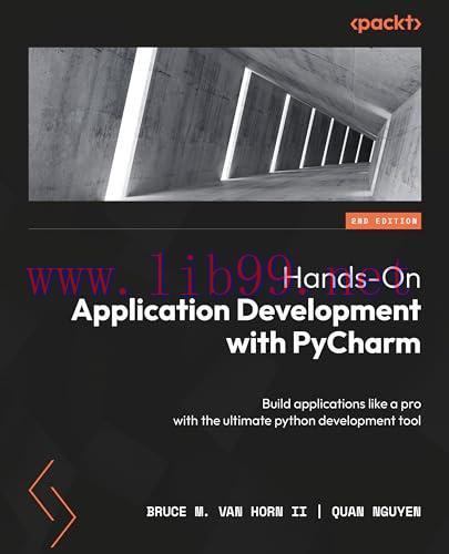 [FOX-Ebook]Hands-On Application Development with PyCharm, 2nd Edition: Build applications like ...