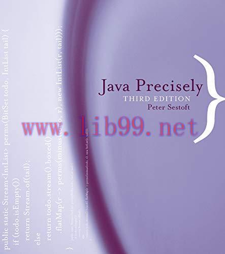[FOX-Ebook]Java Precisely, 3rd Edition