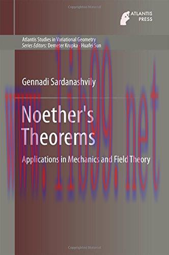 [FOX-Ebook]Noether's Theorems: Applications in Mechanics and Field Theory