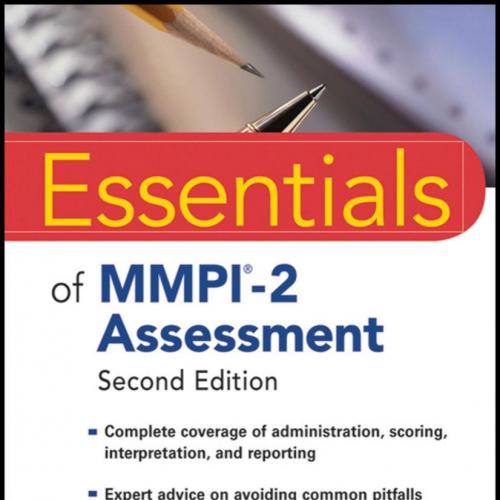 Essentials of MMPI-A Assessment - Nichols, David S.,Kaufman, Alan S_
