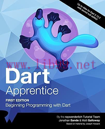 [FOX-Ebook]Dart Apprentice: Beginning Programming with Dart