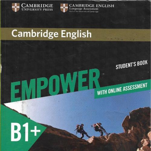 Cambridge English Empower Upper Intermediate Student's Book B1 - Wei Zhi