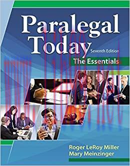 (PDF)Paralegal Today: The Essentials 7th Edition