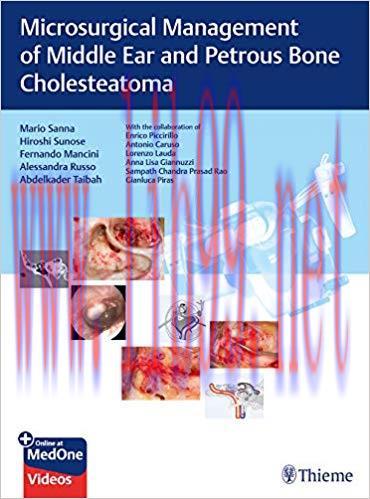 [PDF]Microsurgical Management of Middle Ear and Petrous Bone Cholesteatoma (PDF+VIDEOS)