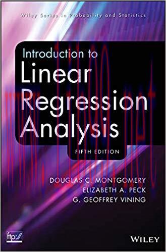 (PDF)Introduction to Linear Regression Analysis (Wiley Series in Probability and Statistics) 5t...