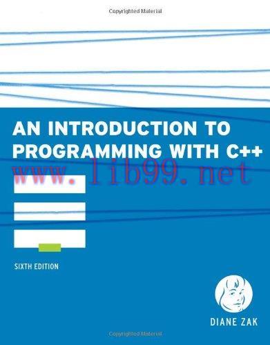 [FOX-Ebook]An Introduction to Programming With C++, 6th Edition