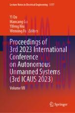 [PDF]Proceedings of 3rd 2023 International Conference on Autonomous Unmanned Systems (3rd ICAUS...