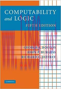 (PDF)Computability and Logic