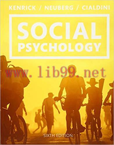 [PDF]Social Psychology Goals in Interaction 6th Edition