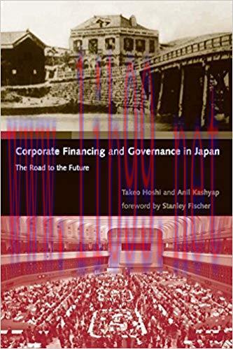 (PDF)Corporate Financing and Governance in Japan: The Road to the Future (The MIT Press)