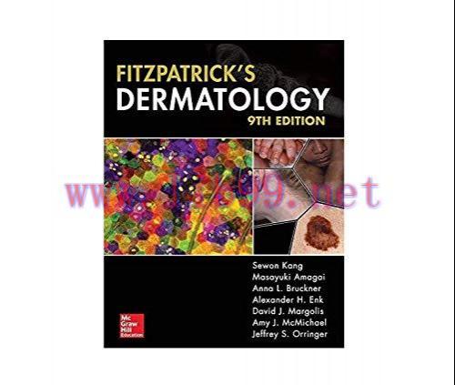 [AME]Fitzpatrick's Dermatology, Ninth Edition, 2-Volume Set, 9th Edition (Videos)
