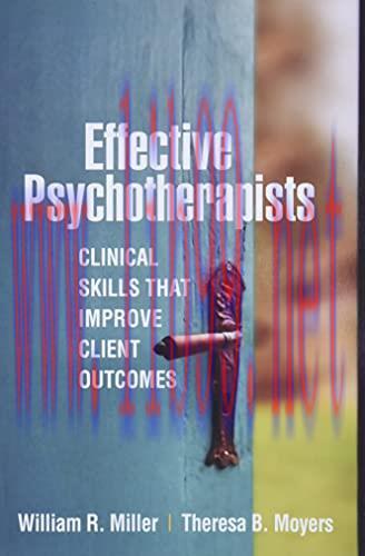 [AME]Effective Psychotherapists: Clinical Skills That Improve Client Outcomes (Original PDF)