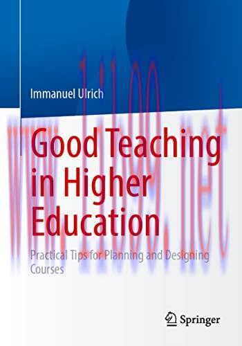 [FOX-Ebook]Good Teaching in Higher Education: Practical Tips for Planning and Designing Courses