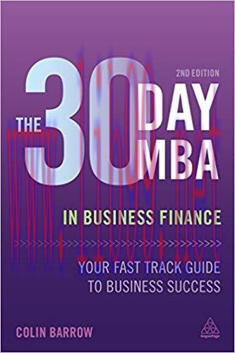 (PDF)The 30 Day MBA in Business Finance: Your Fast Track Guide to Business Success 2nd Edition