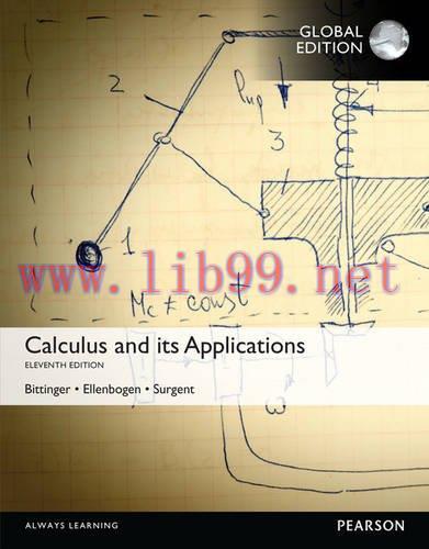 [FOX-Ebook]Calculus And Its Applications, Global Edition, 11th Edition