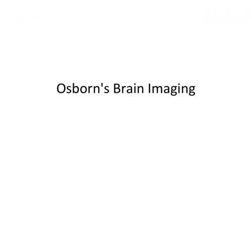 Osborn's Brain by Anne G. Osborn MD FACR.1931884218