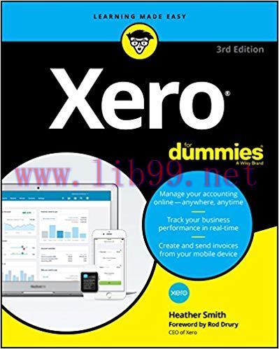 Xero For Dummies (For Dummies (Business & Personal Finance)) 3rd Edition,