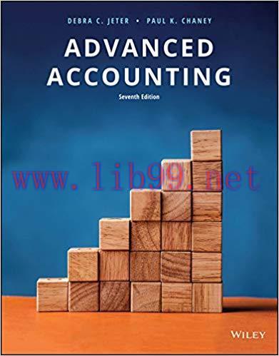 (PDF)Advanced Accounting, 7th Edition 7th Edition
