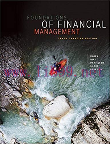 [PDF]Foundations of Financial Management, 10th Canadian Edition [Stanley Block]