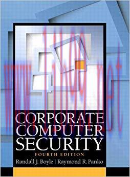 Corporate Computer Security 4th Edition,