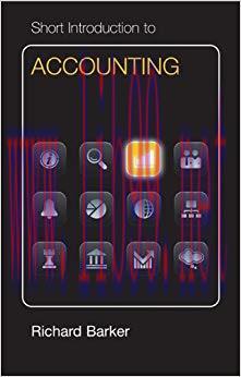 (PDF)Short Introduction to Accounting Euro Edition (Cambridge Short Introductions to Management...