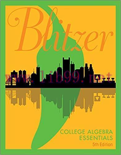 (PDF)College Algebra Essentials 5th Edition