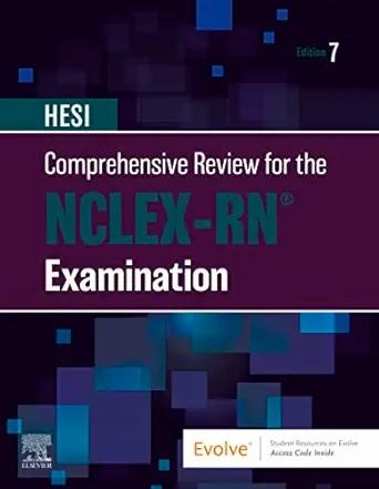 [AME]HESI Comprehensive Review for the NCLEX-RN&reg; Examination, 7th Edition (EPUB)