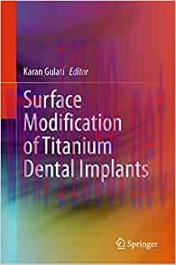 [AME]Surface Modification of Titanium Dental Implants (EPUB)