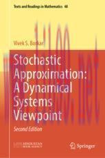 [PDF]Stochastic Approximation: A Dynamical Systems Viewpoint
