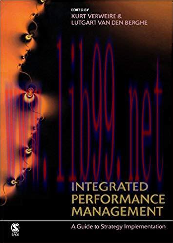 (PDF)Integrated Performance Management: A Guide to Strategy Implementation First Edition