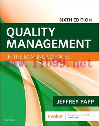 [PDF]Quality Management in the Imaging Sciences 6th Edition