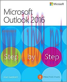 Microsoft Outlook 2016 Step by Step: MS Outlook 2016 Step by _p1 1st Edition,