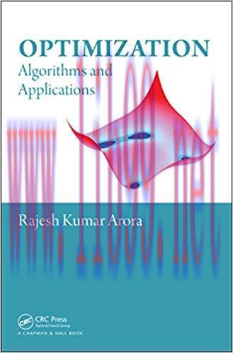 Optimization: Algorithms and Applications 1st Edition,