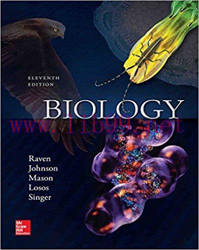 Biology 11th Edition by Peter Raven 题库